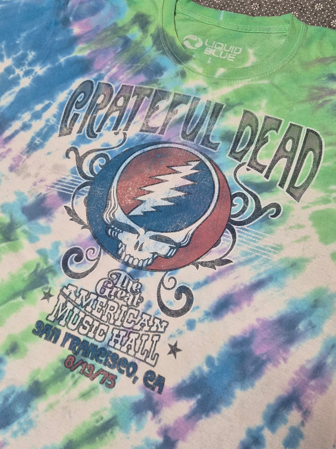 [L] 그레이풀데드 리퀴드블루 오피셜 -136 상품이미지1