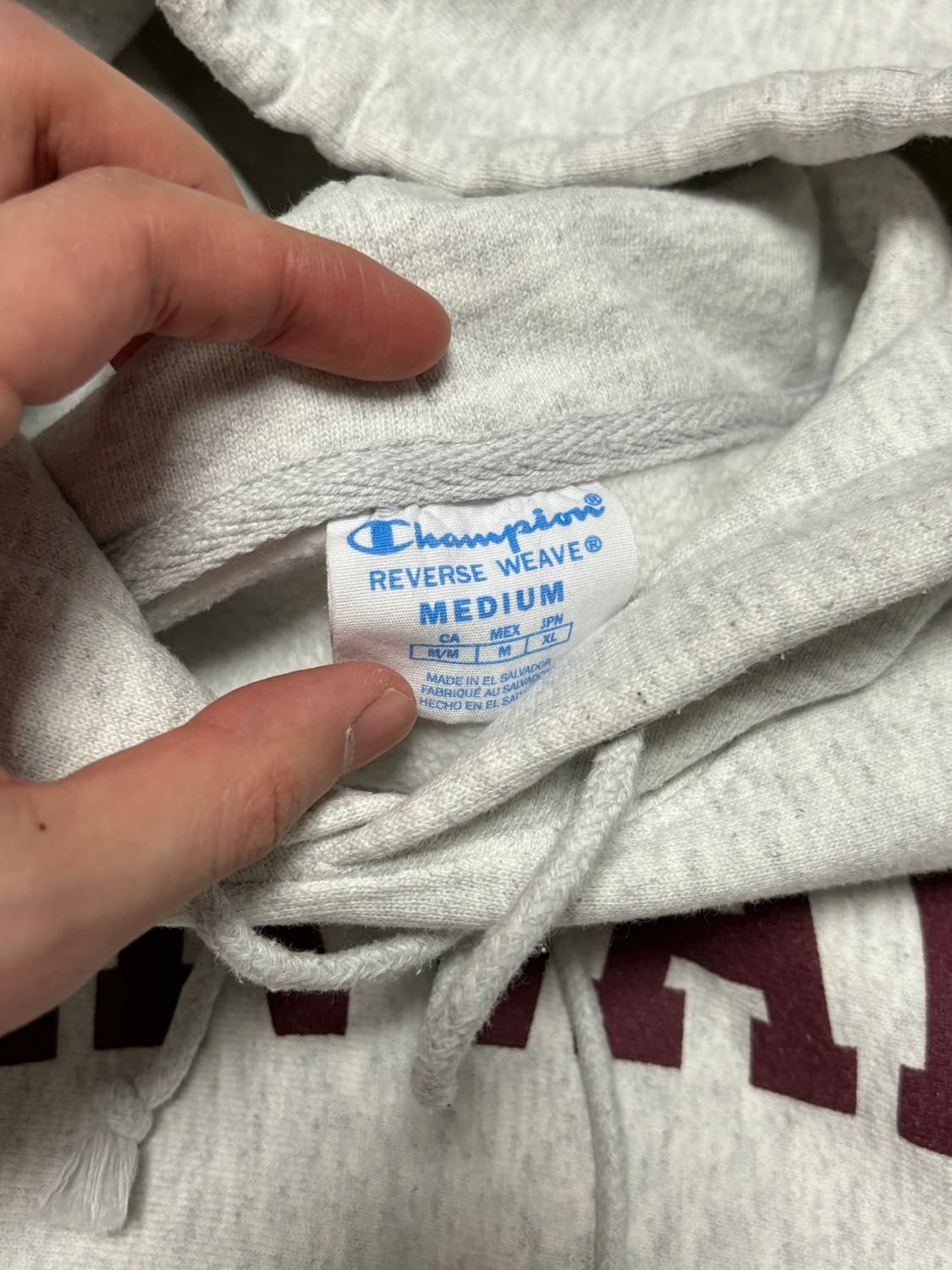 챔피온 리버스위브 후드 상품이미지3