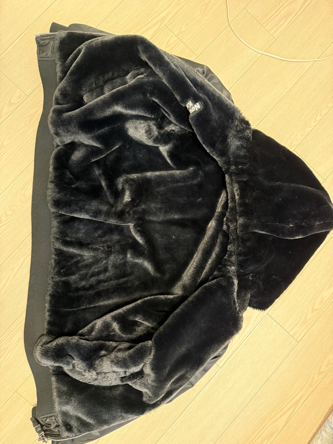 뉴욕 닉스 후드 MA-1 퍼 자켓 리버시블 양면 상품이미지8