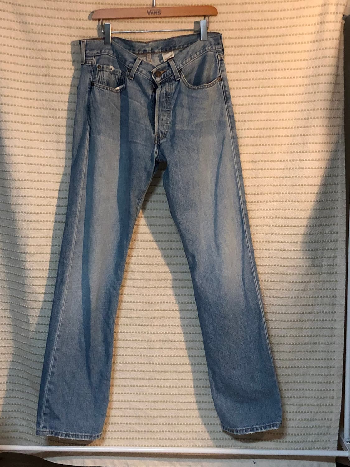 빈티지 리바이스 501 연청 데님 일자핏 청바지 32x32 상품이미지1