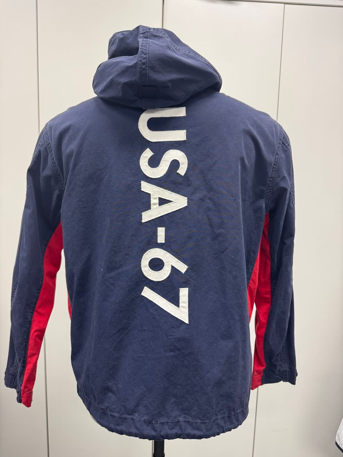 폴로 랄프로렌 USA 면 후드 자켓 네이비 L 상품이미지2