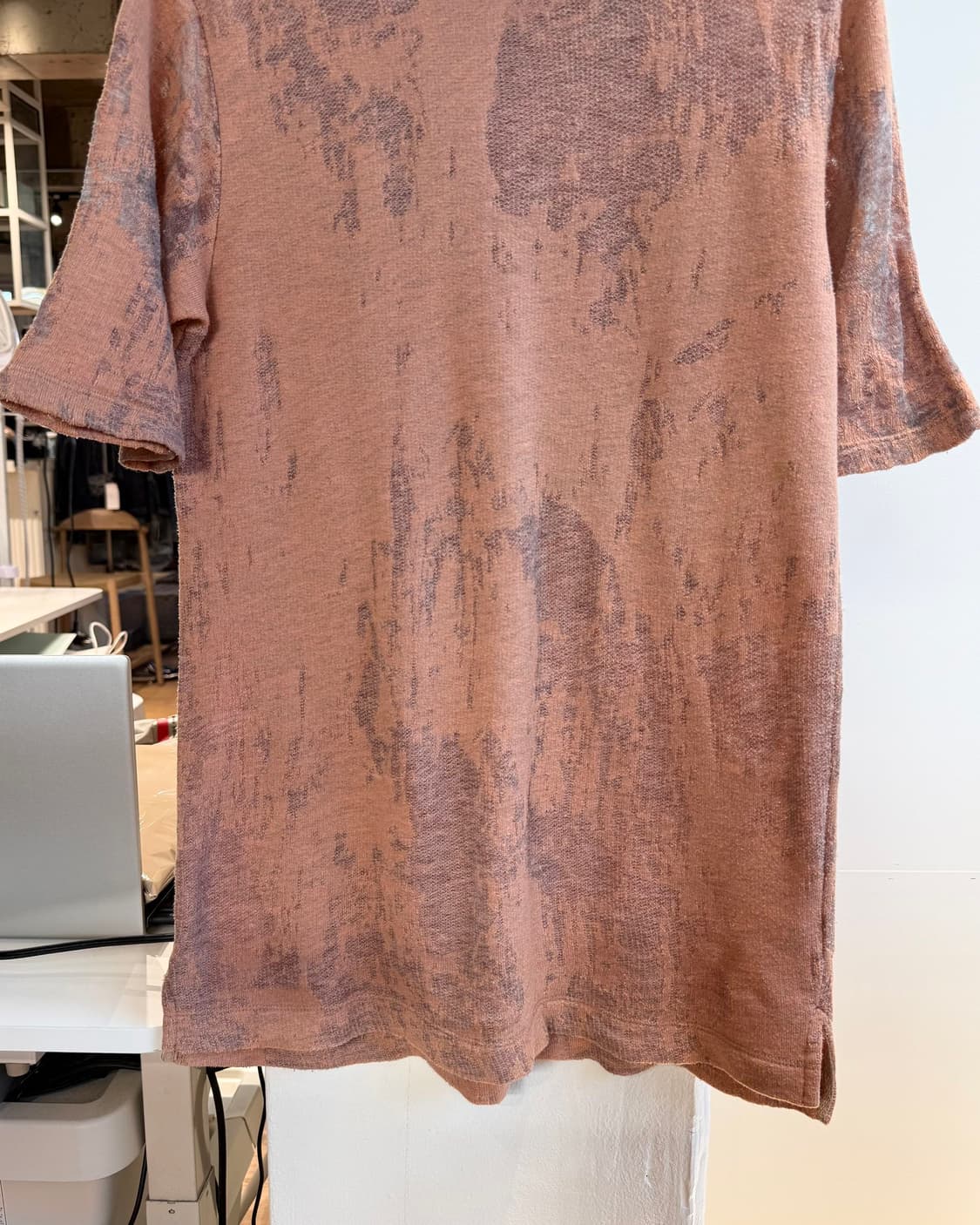 드리스 반 노튼 오렌지 스크래치 하프티  상품이미지6