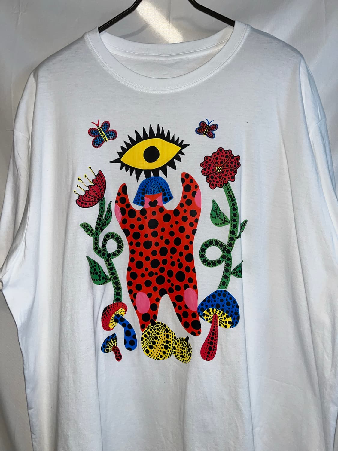 Kusama Yayoi 쿠사마 야요이 아트 프린팅 반팔 티셔츠  상품이미지1