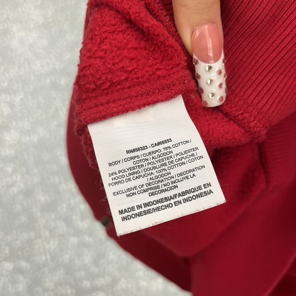 나이키 올드스쿨 레트로 빈티지 기모 후드집업 XL C10176 상품이미지6