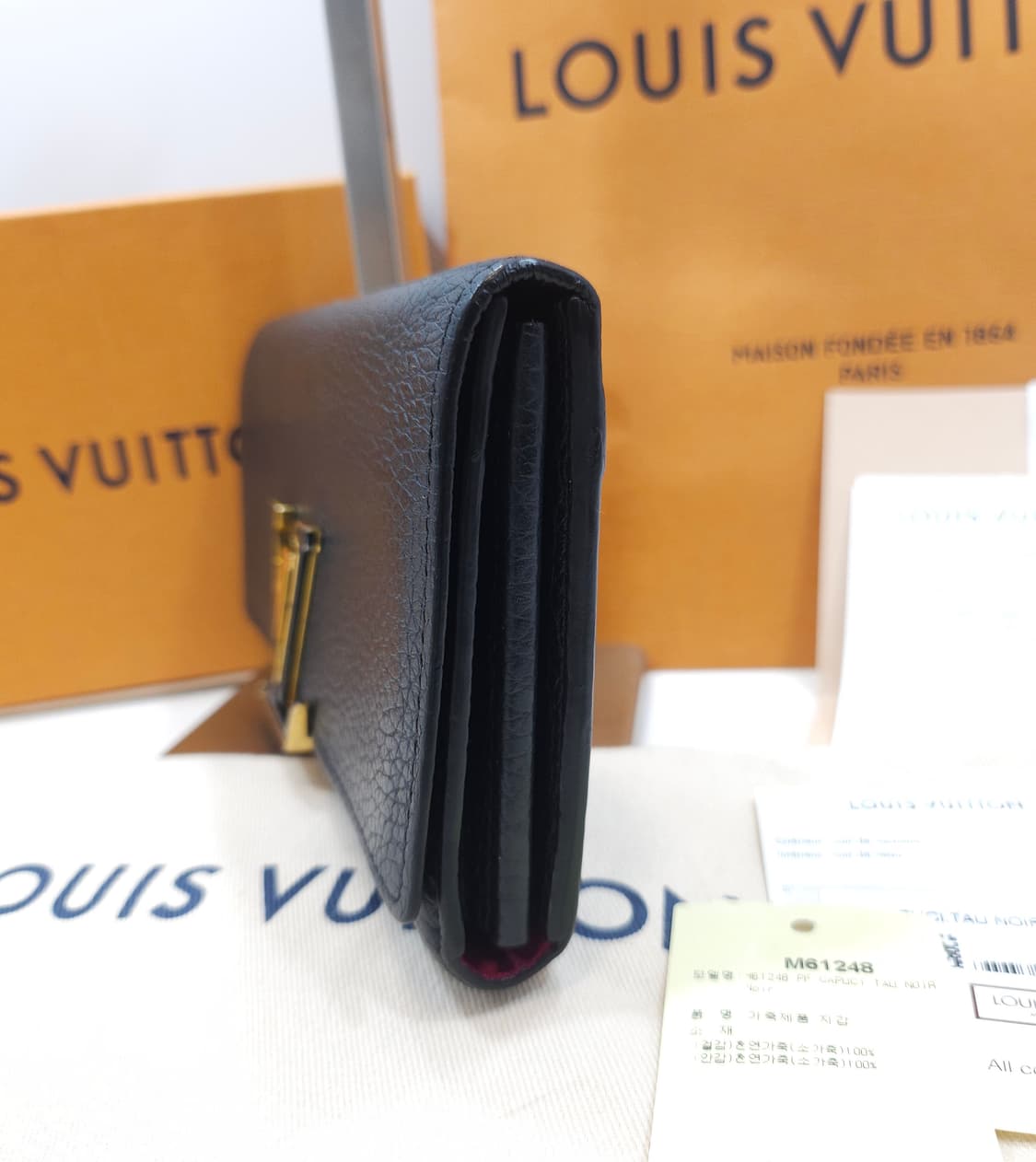 루이비통 카퓌신 월릿 장지갑 상품이미지4