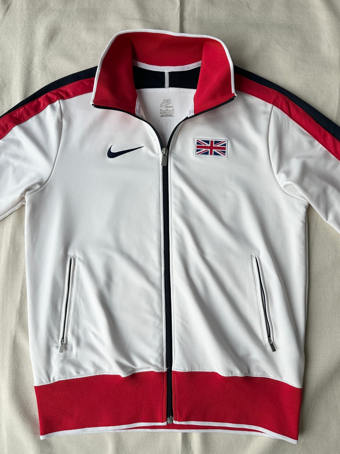 나이키 2012 런던올림픽 영국 축구 국가대표 트랙탑 져지 M 상품이미지4