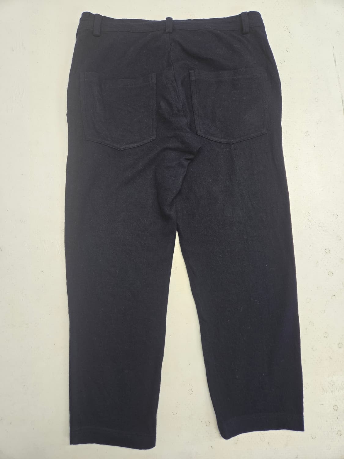 요지 야마모토 네이비 남성용 면바지 상품이미지3