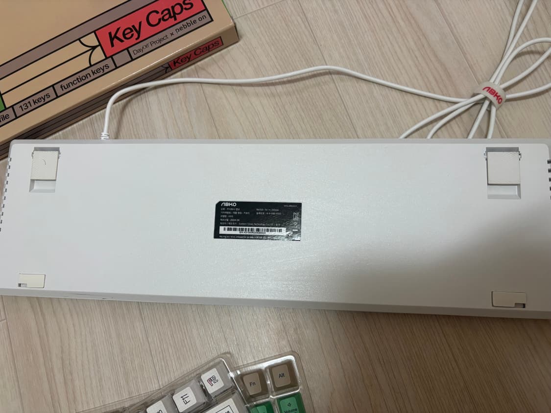 앱코 기계시키보드 적축 (시이닷 키보드) 빈티지 키캡 상품이미지5