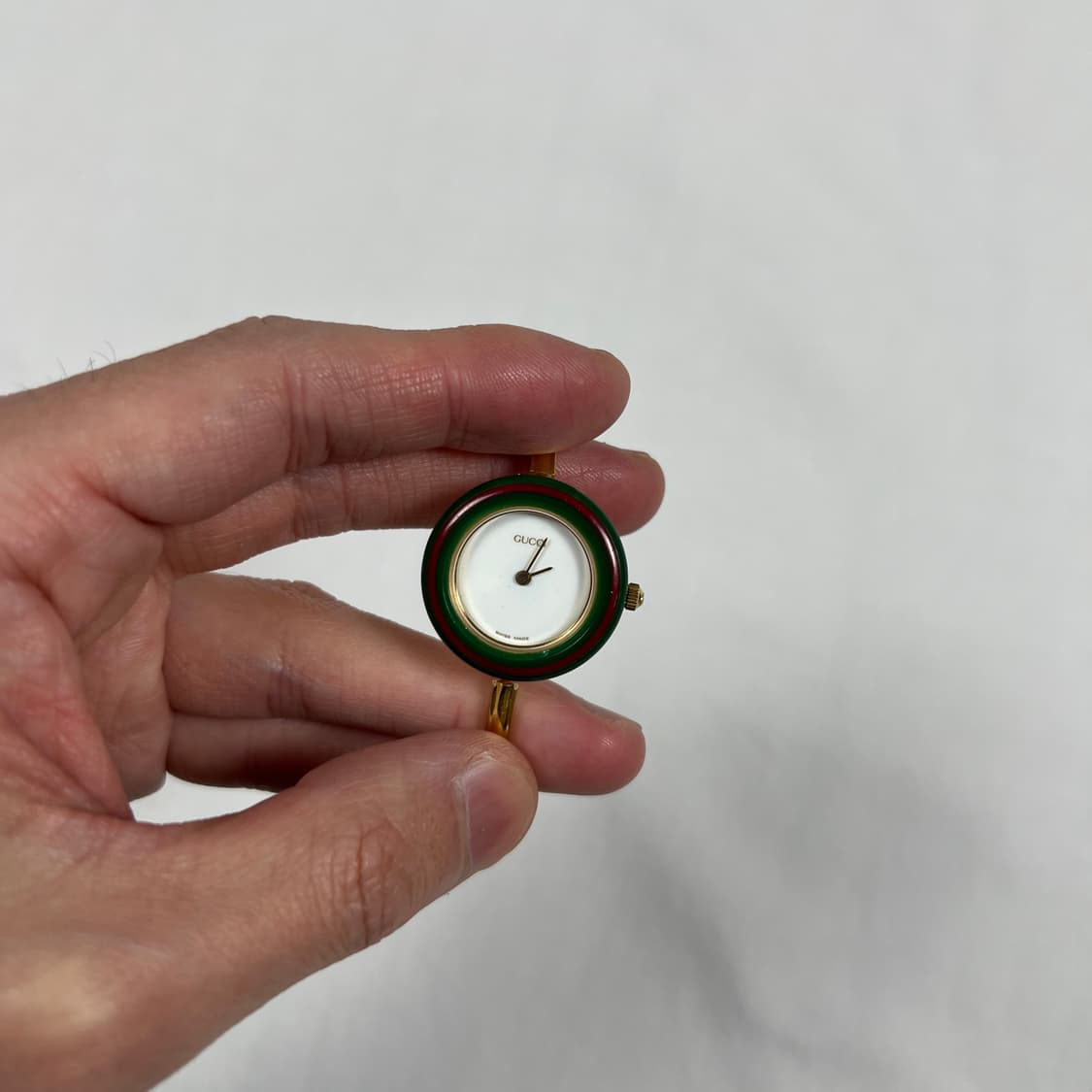 90‘s 구찌 gucci 뱅글 링 시계 상품이미지8