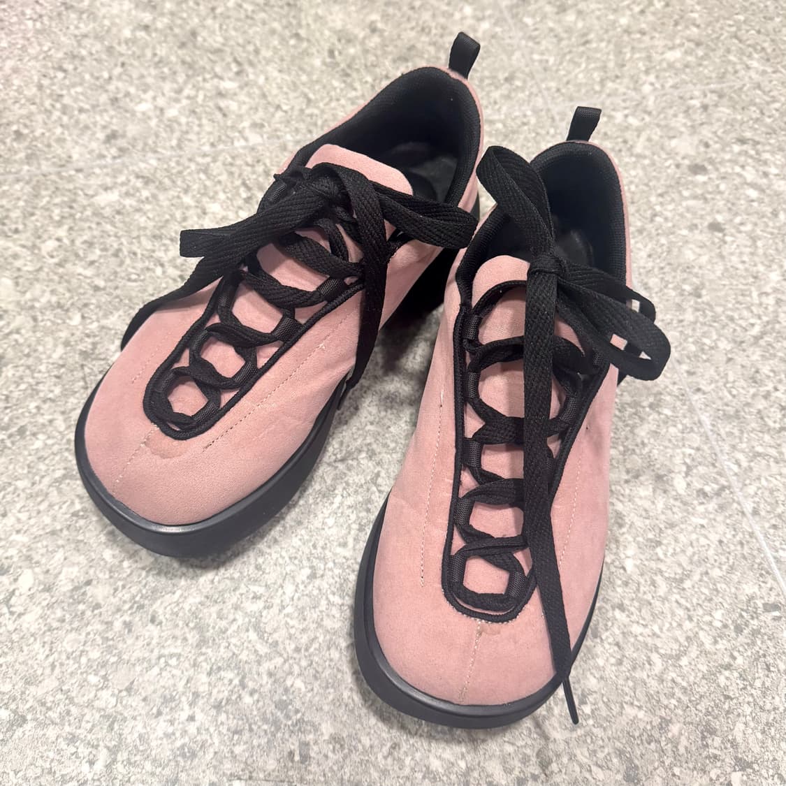 (230) 마뗑킴 ms129 스니커즈 핑크 상품이미지1