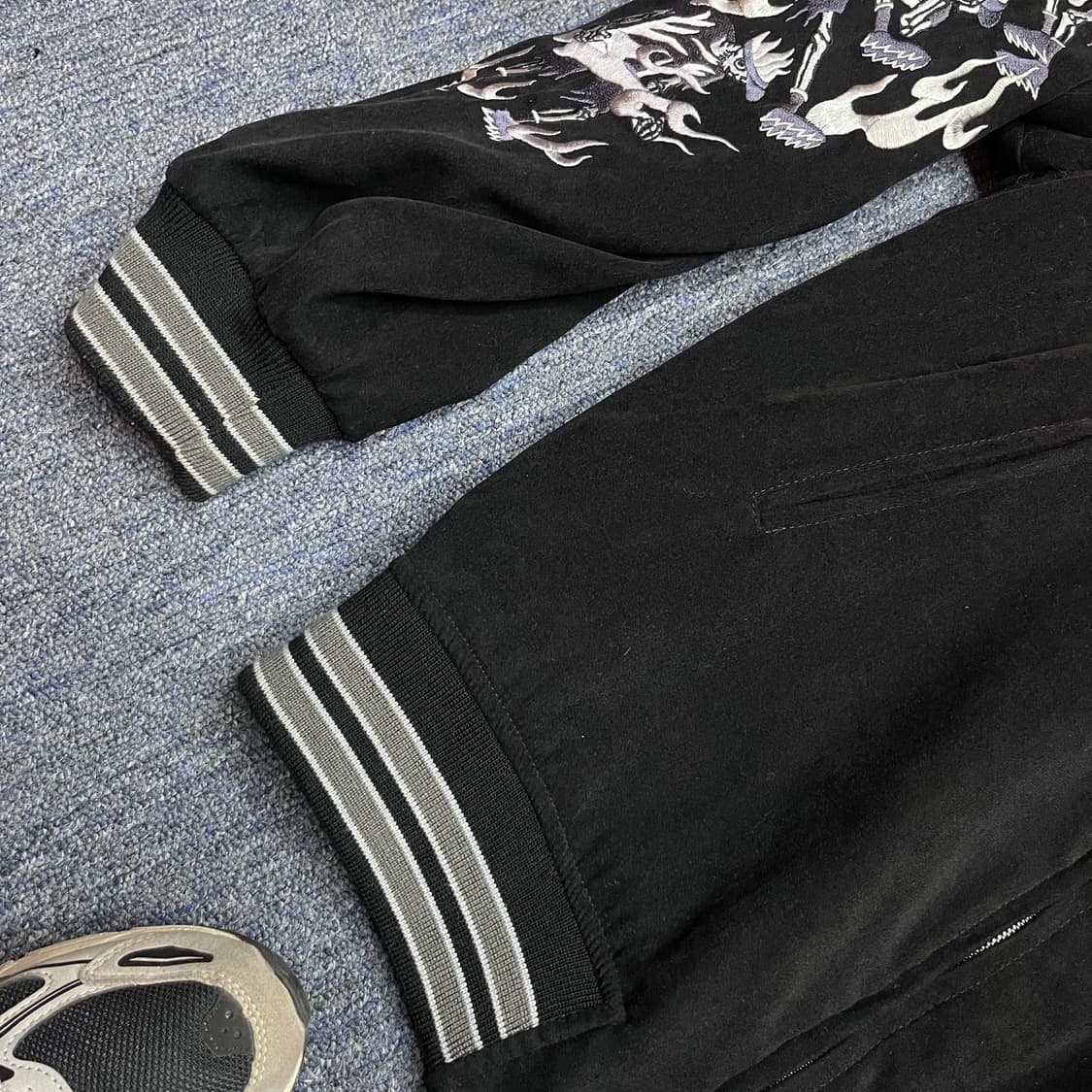 MPQ 스카쟌 벨벳 리버시블 자켓 상품이미지3