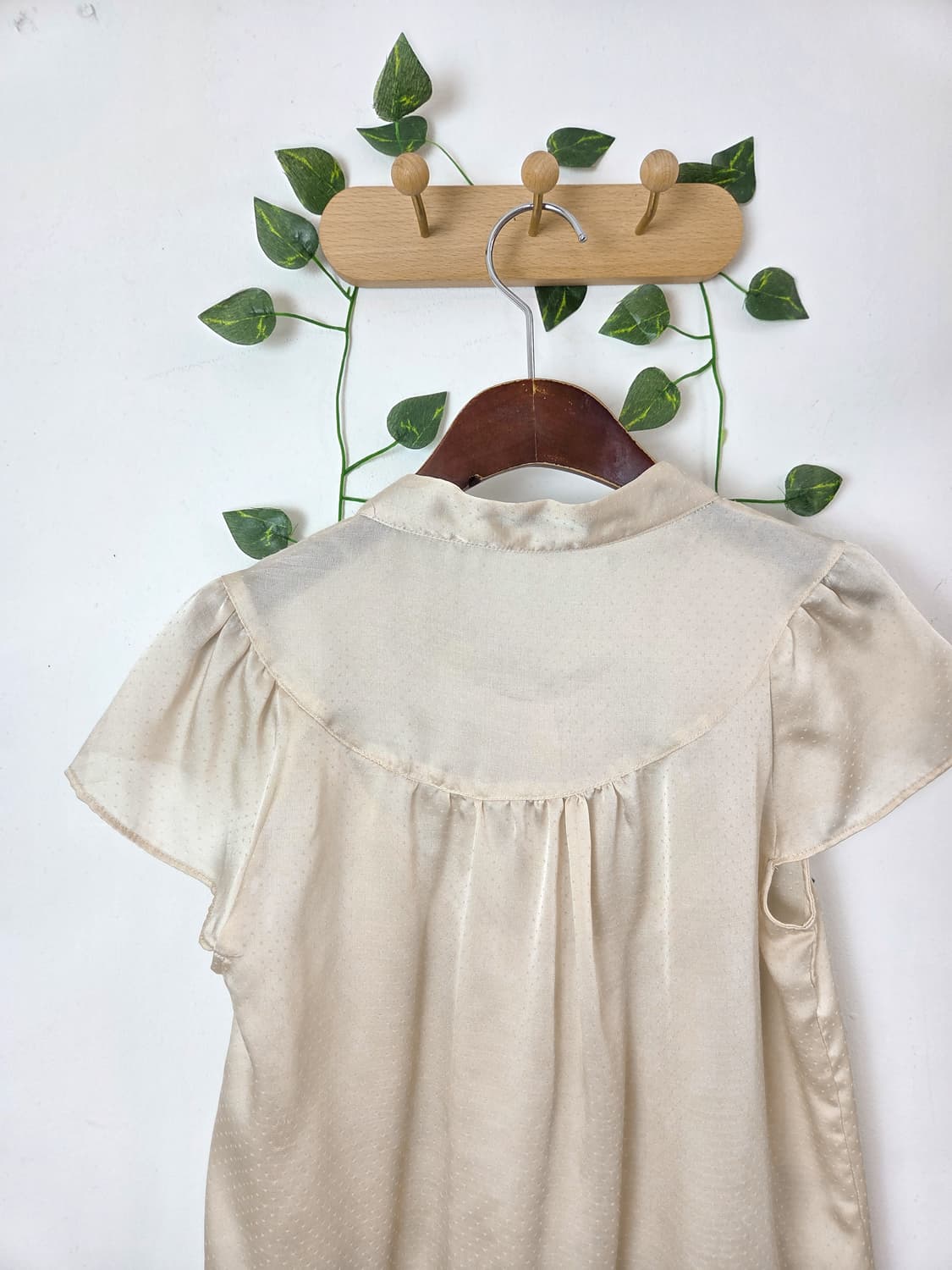 리본 홍콩 블라우스 상품이미지5