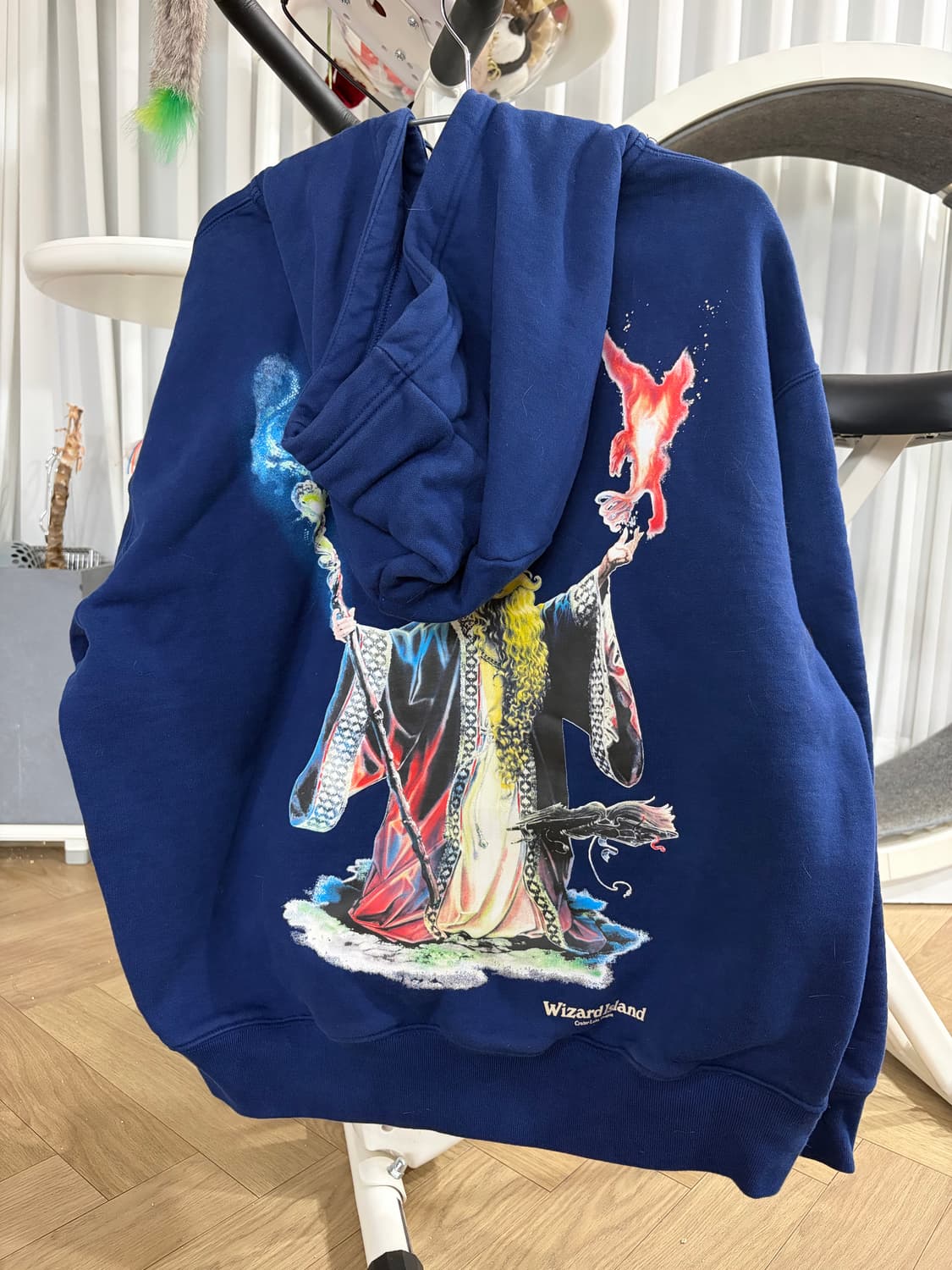 나이키 ACG 위자드 플리스 후디 빈지노 착용 상품이미지2