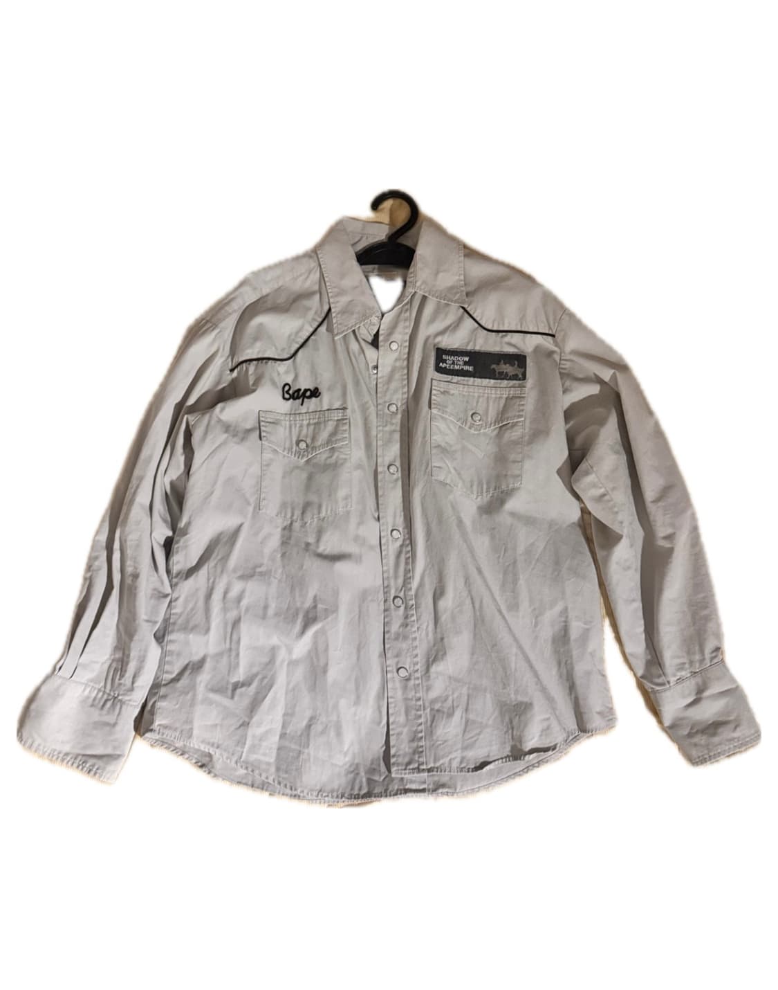 Bape Vintage Western Shirts M size 상품이미지1