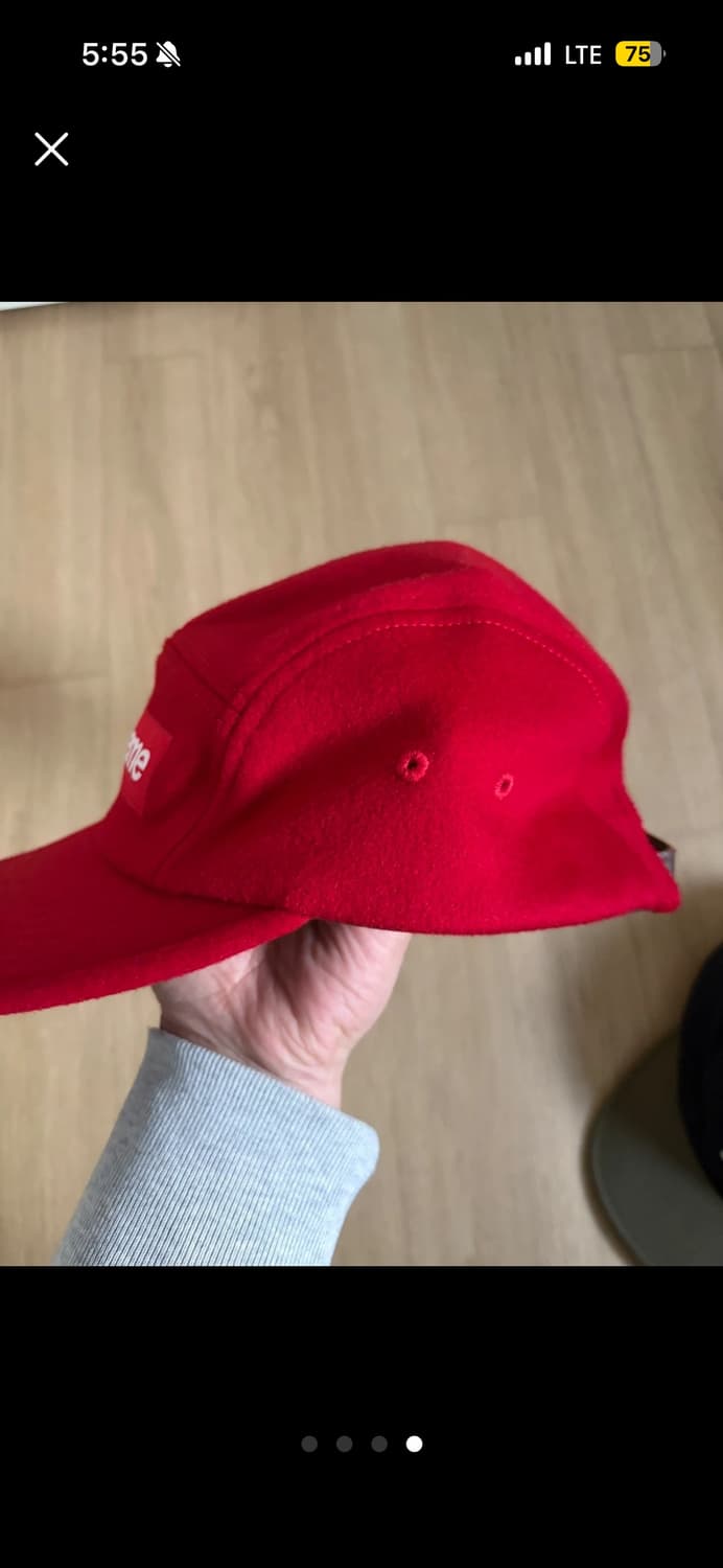 슈프림 모자 정품 (시착만 해봄)  상품이미지4