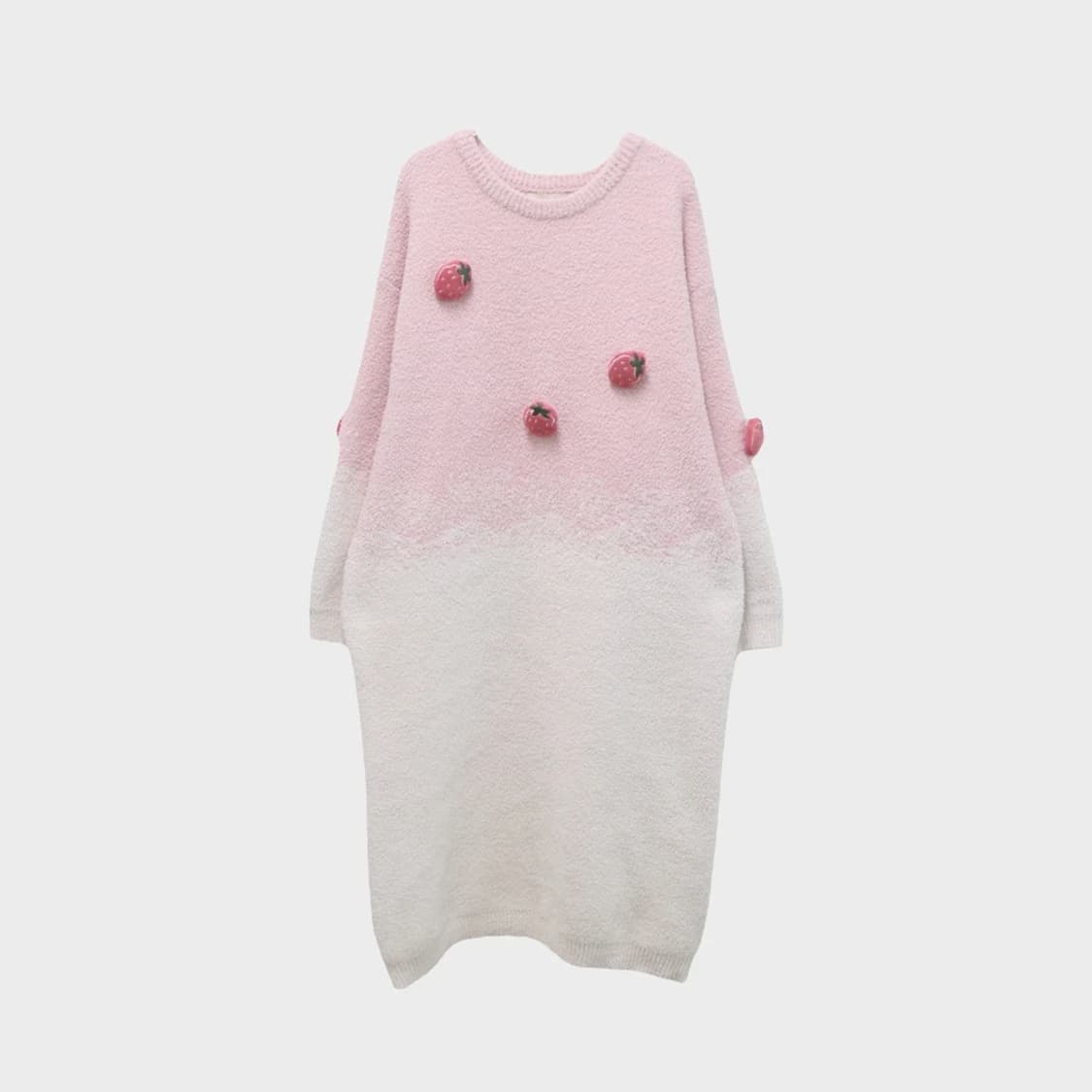 스트로베리 딸기우유 폼폼 원피스 63318 상품이미지1