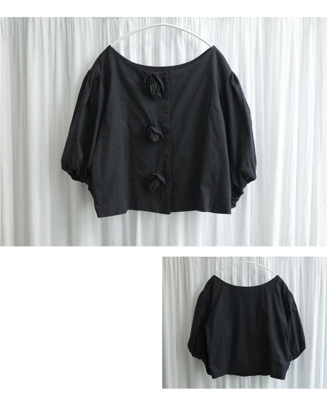 rose balloon blouse 상품이미지1