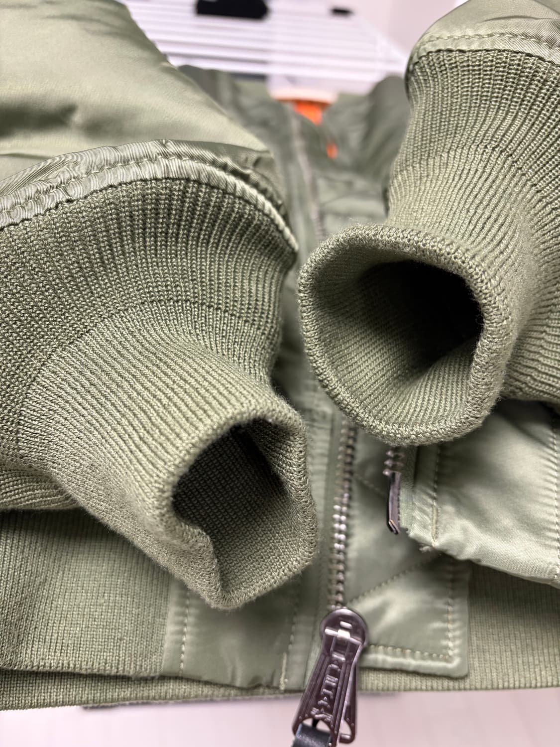 (상태 s급) 알파인더스트리 MA-1 FLIGHT JACKET Lsize 상품이미지4