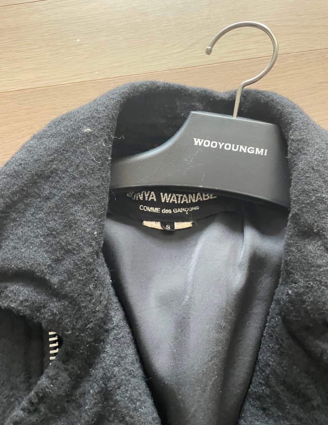 준야 와타나베 꼼데가르송 07aw 축융 라이더 자켓 s 상품이미지2