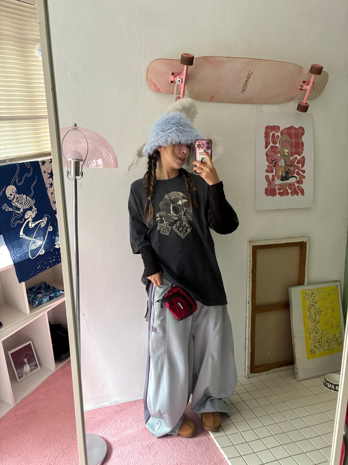 Needles 색소폰 HD 트랙팬츠 상품이미지2