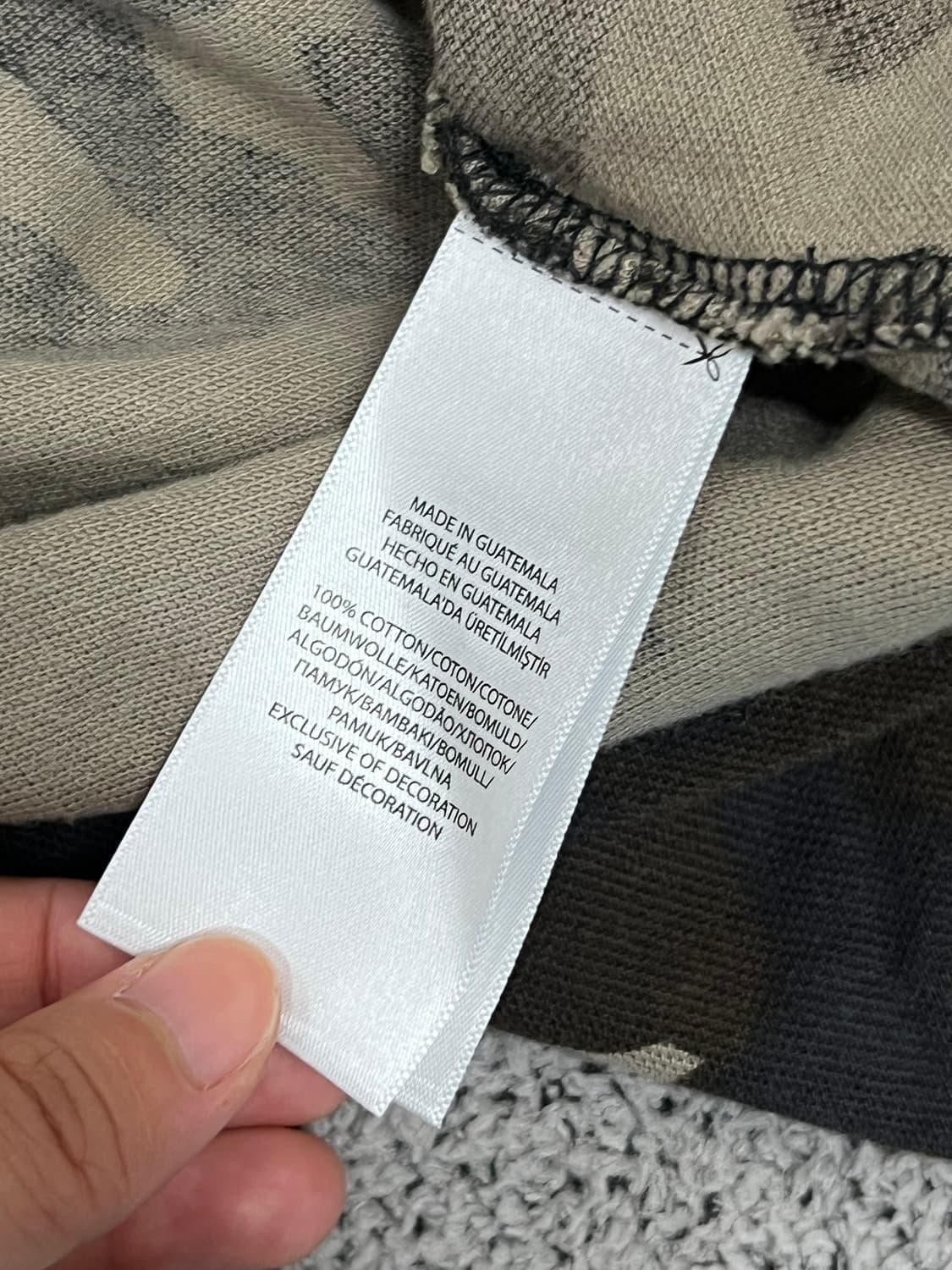 (L) 폴로 랄프로렌 주니어 밀리터리 카모 패턴 키라 티 상품이미지4