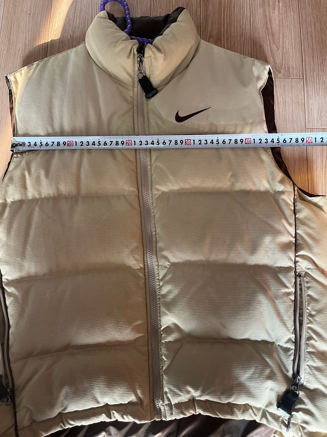 빈티지 나이키 acg 패딩베스트 베이지 L 상품이미지4