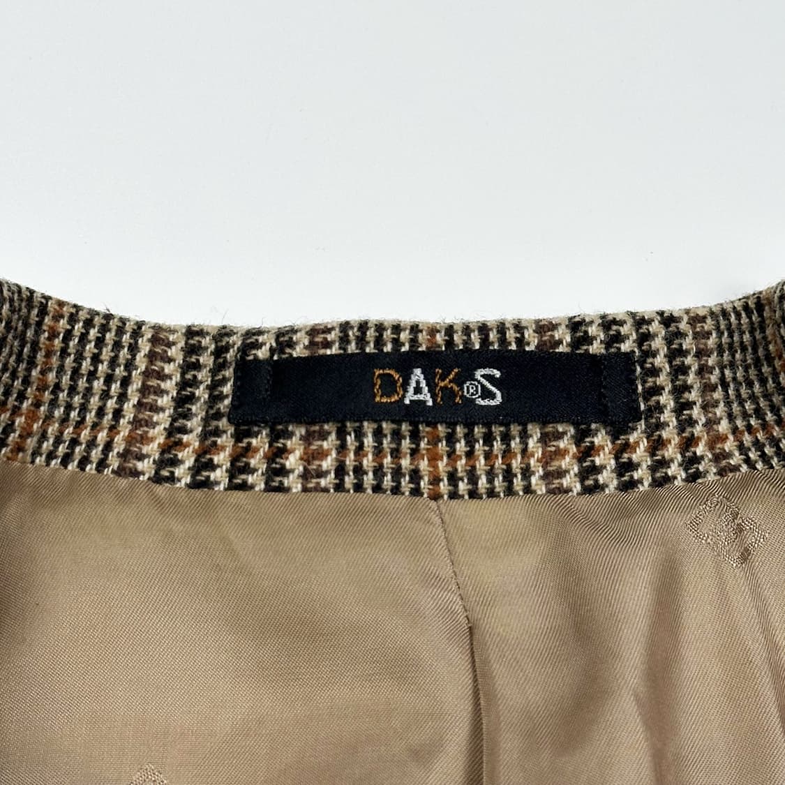 DAKS 닥스 재팬 클래식 체크패턴 여성 블레이져 여성XS 상품이미지4