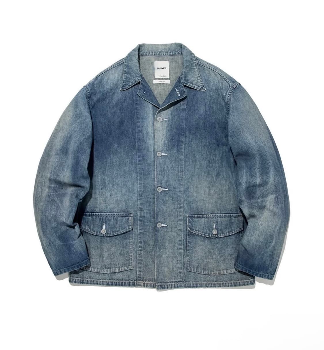 바우와우 24SS Bowwow US Army M40 데님 커버올 자켓 L 상품이미지1