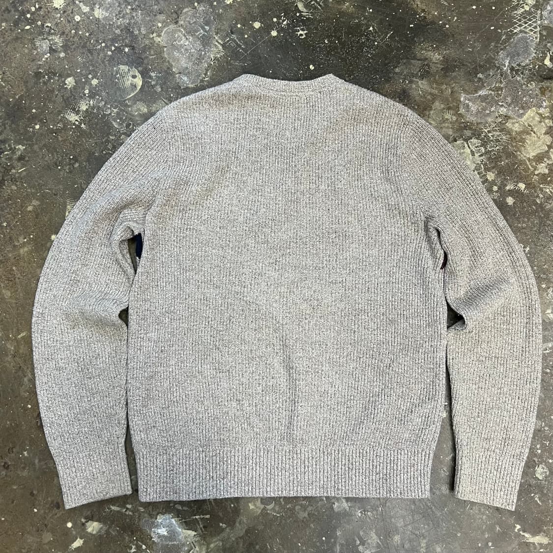 M) GAP 갭 아가일 체크 니트 스웨터 상품이미지5