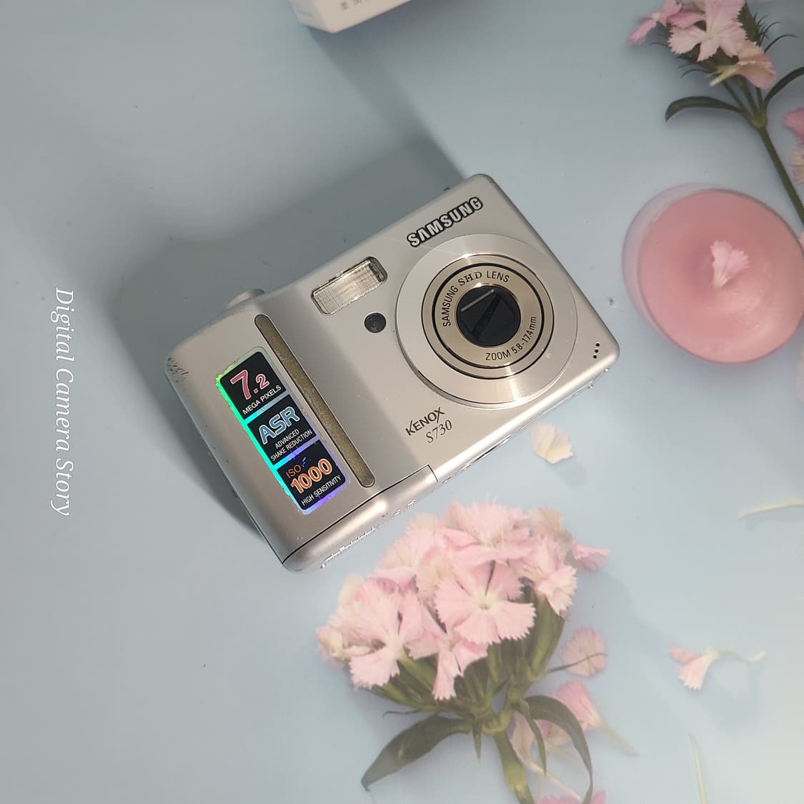 삼성 케녹스 S730 실버 디카 (빈티지 카메라) 상품이미지5