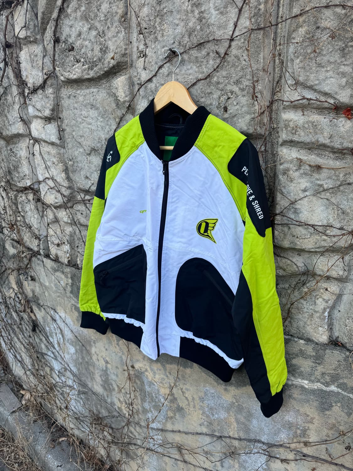 큐마일 모터사이클 스타일 스노우보드복 봄버 자켓 상품이미지3