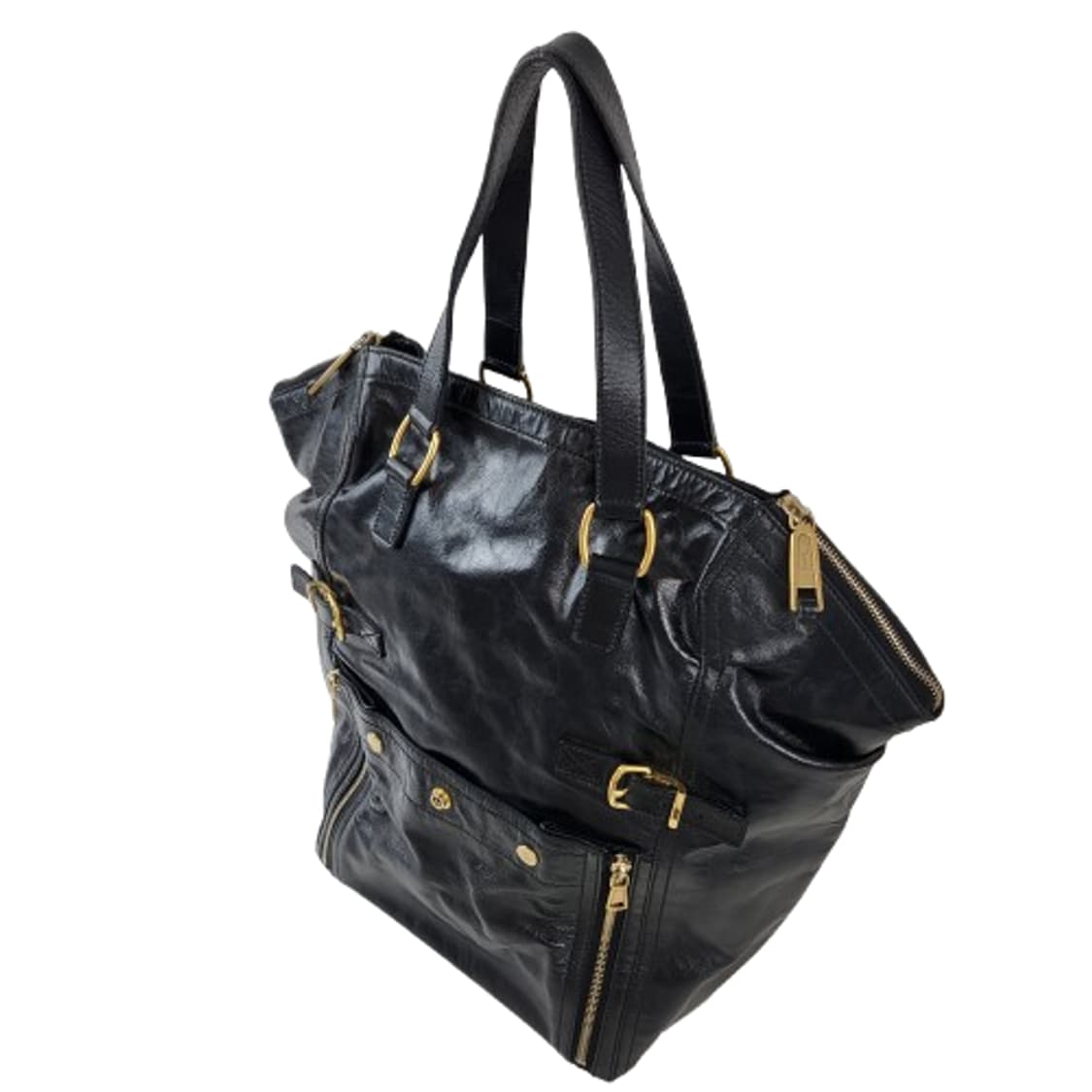 정품 생로랑(입생로랑) 페이던트가죽 다운타운 백 상품이미지4