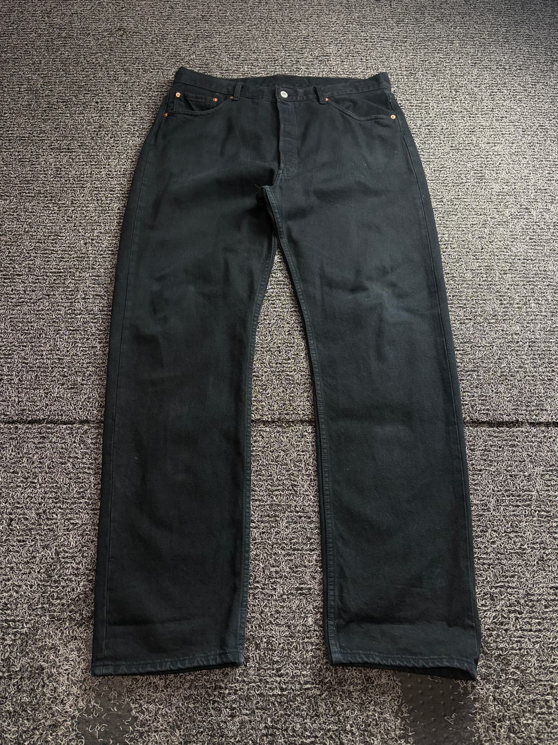 리바이스 501 오리지널 블랙 데님 팬츠 3303 상품이미지2