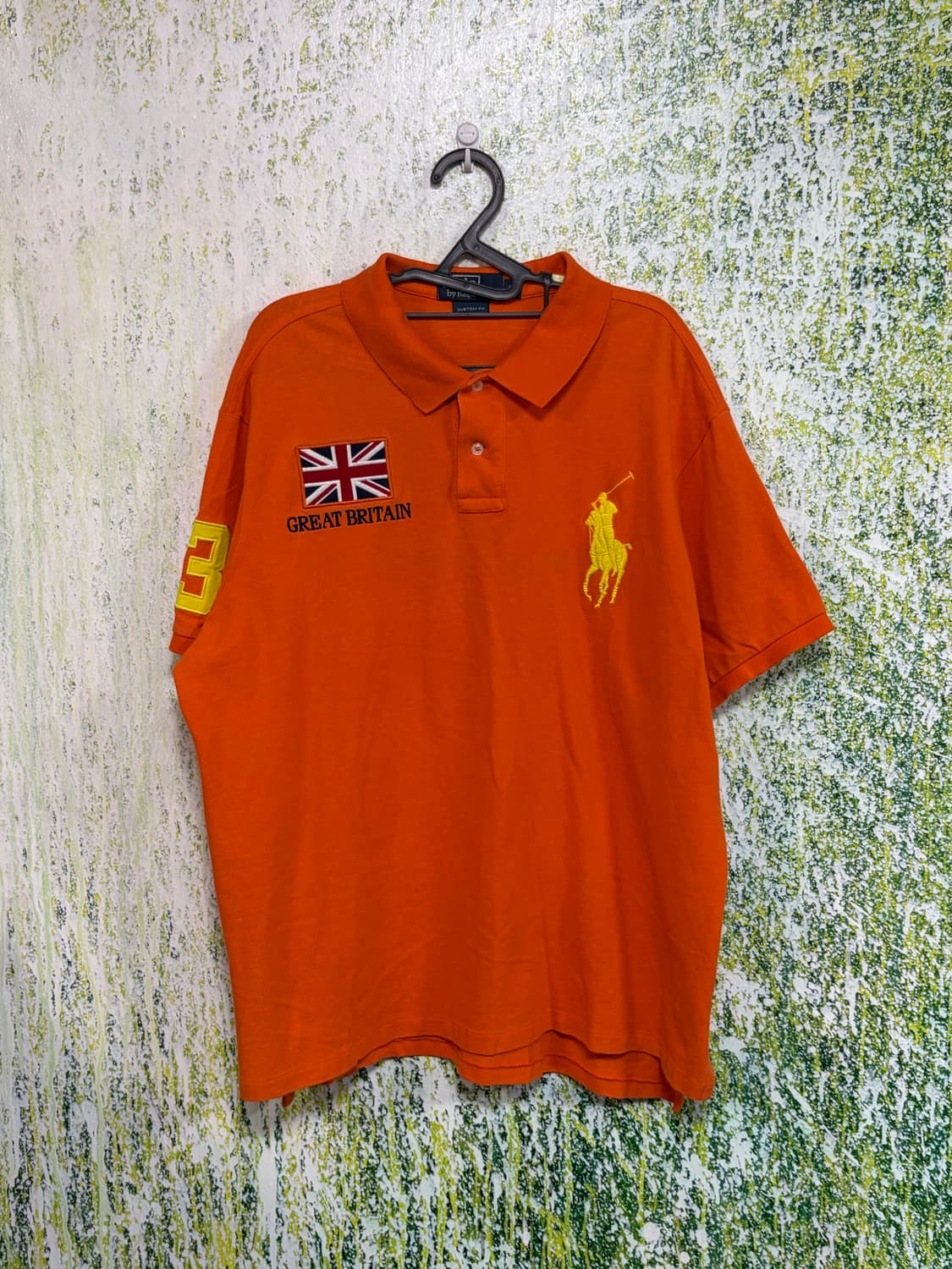 폴로 빅포니 치프키프 영국 오렌지 반팔 카라 티셔츠 XXL 상품이미지6