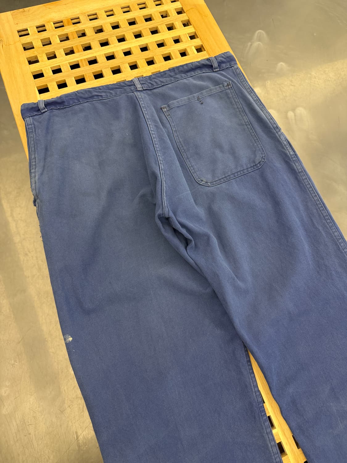 1960s OLD MODEL HARD FADED 빈티지 프렌치워크팬츠 상품이미지10