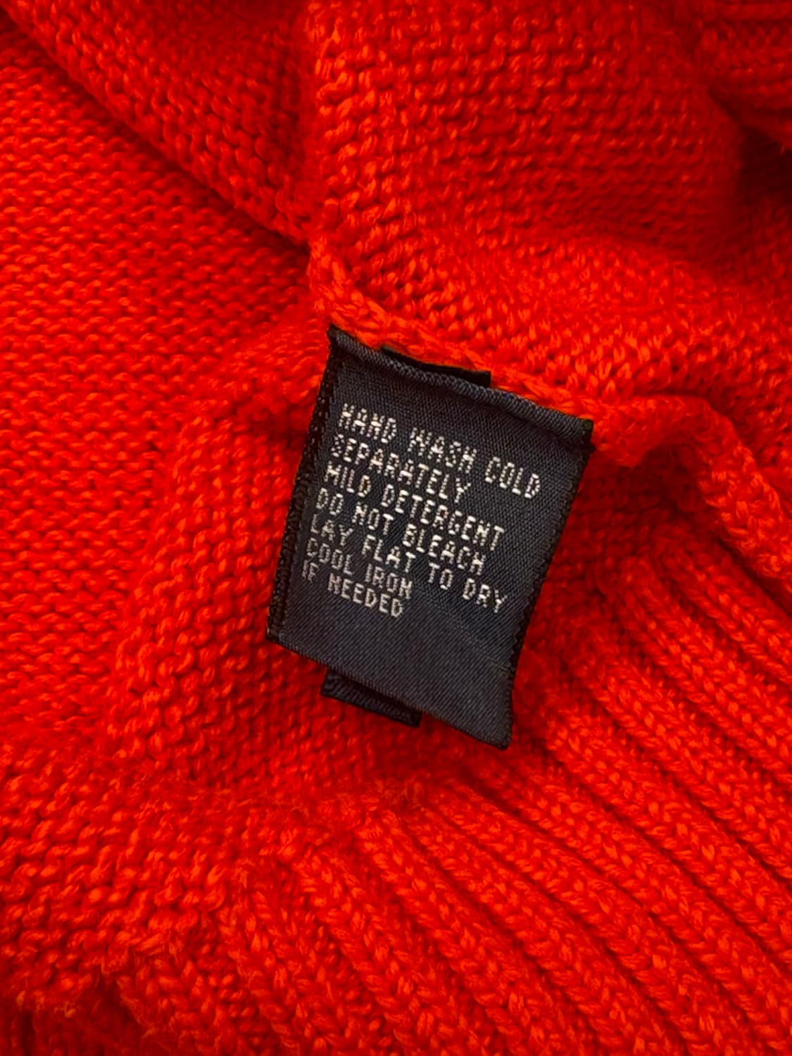 Polo 폴로랄프로렌 오렌지 하프 집업 상품이미지4