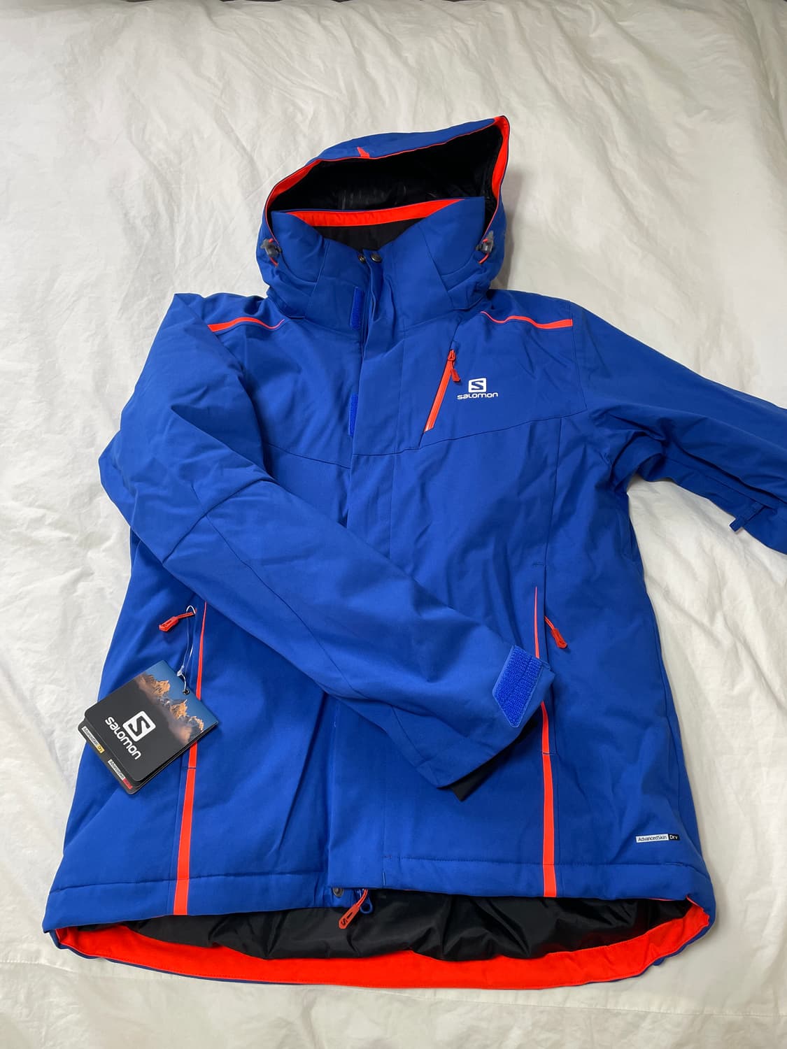 살로몬 스키복 상의 M 블루 새제품 상품이미지1