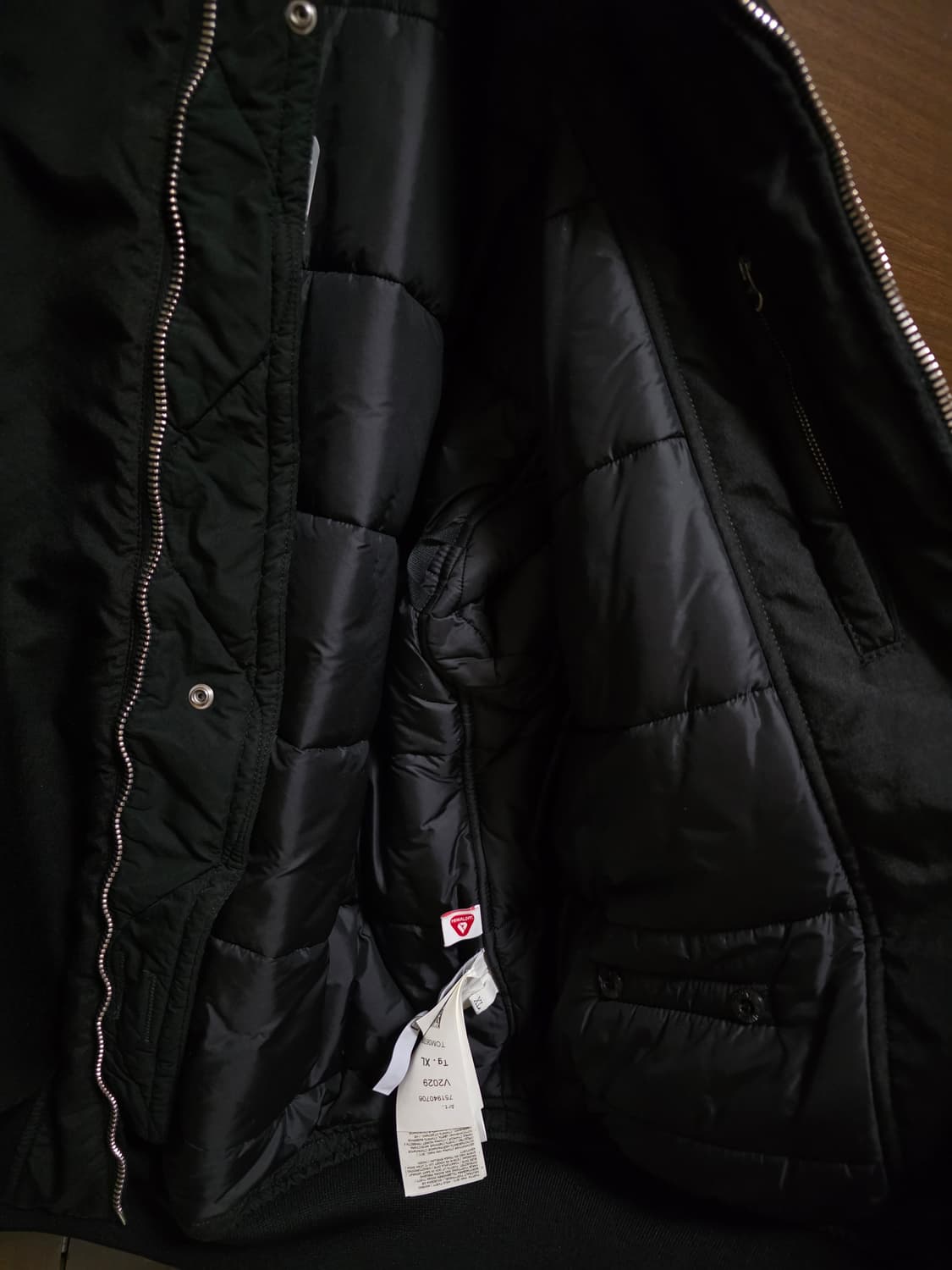 스톤아일랜드 쉐도우 봄버자켓 블랙 XL 상품이미지3