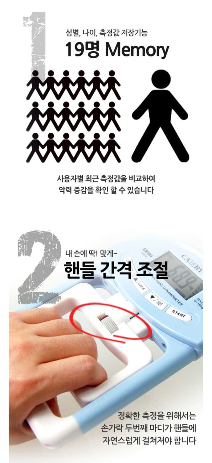 캠리 디지털 악력 측정기 상품이미지6