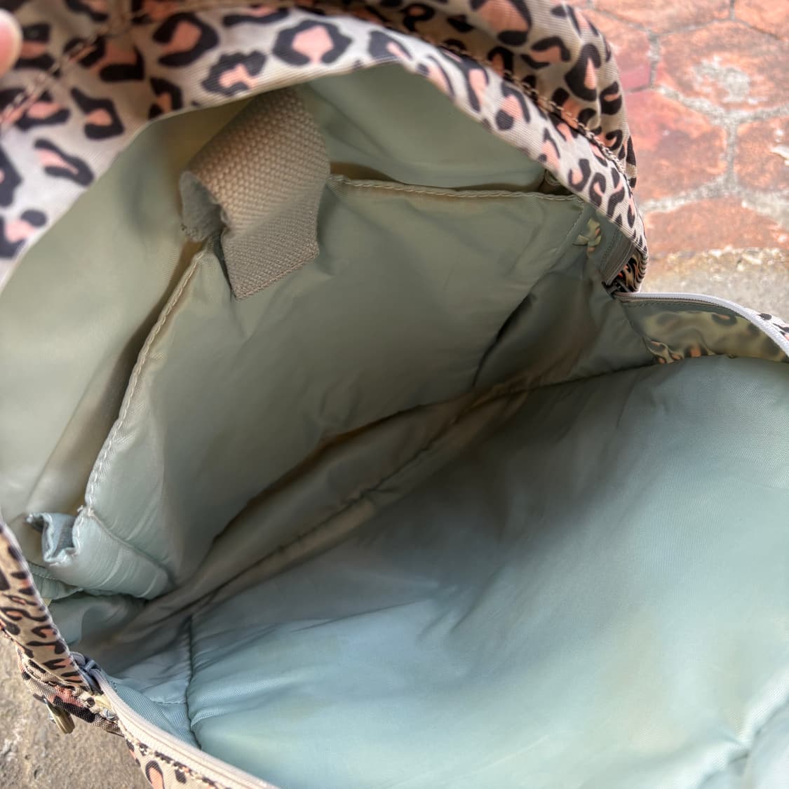 Kipling 키플링 레오파드 호피 백팩 가방 상품이미지9