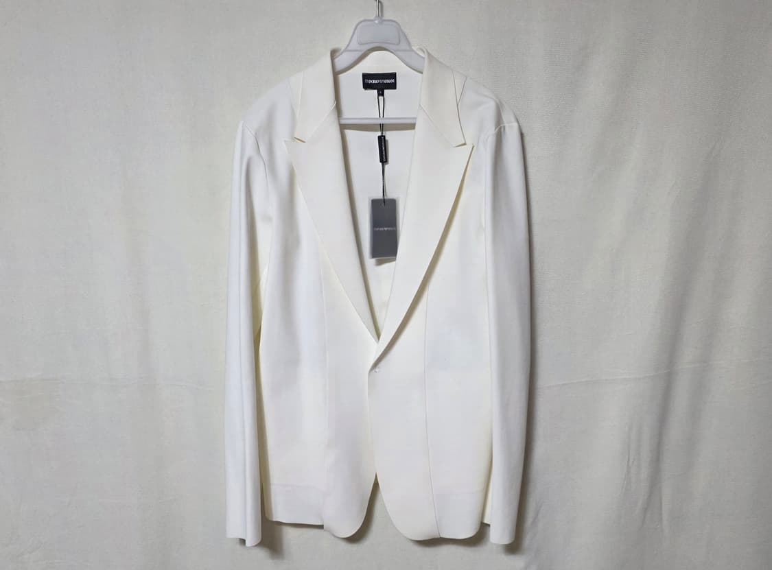 [새상품] 정품 엠포리오 아르마니 화이트 럭셔리 싱글 블레이저 상품이미지2