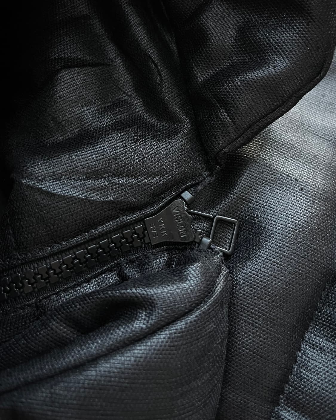 TAKEO NISHIDA Coating Padded Crop Vest 상품이미지8