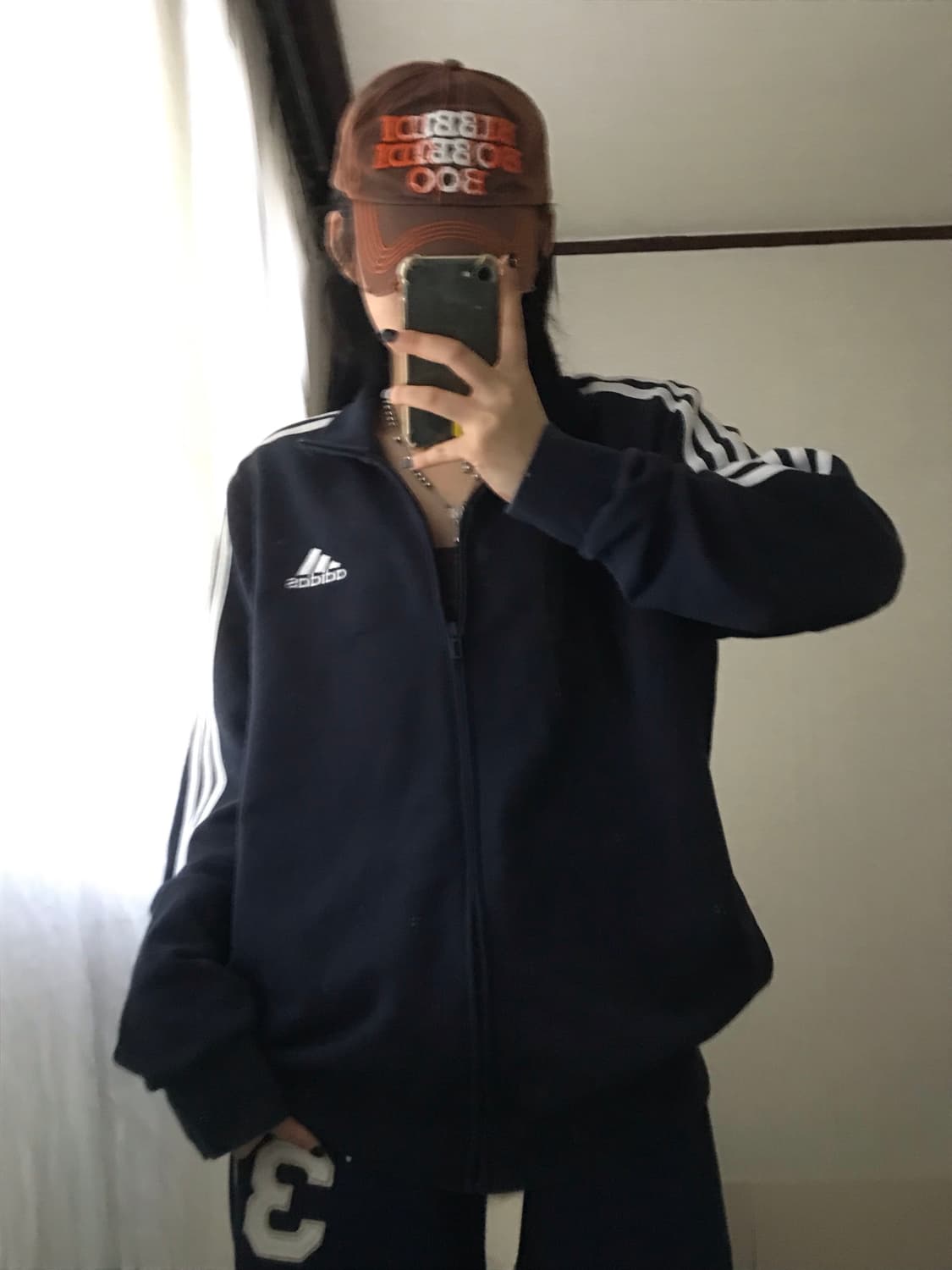 아디다스 네이비 면집업 상품이미지6