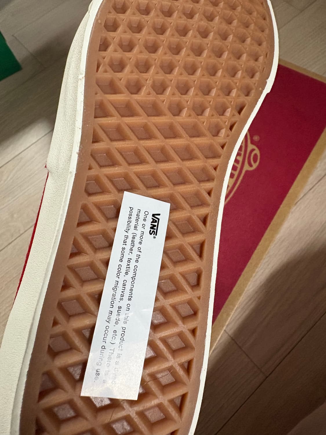 반스 어센틱 레드 245mm 상품이미지3