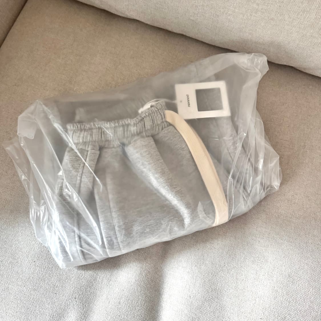 논노드 스쿠바 파자마 팬츠 그레이 미개봉 1size 상품이미지2