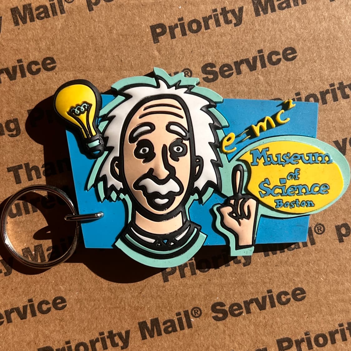 90s vtg Einstein Keyring 상품이미지1