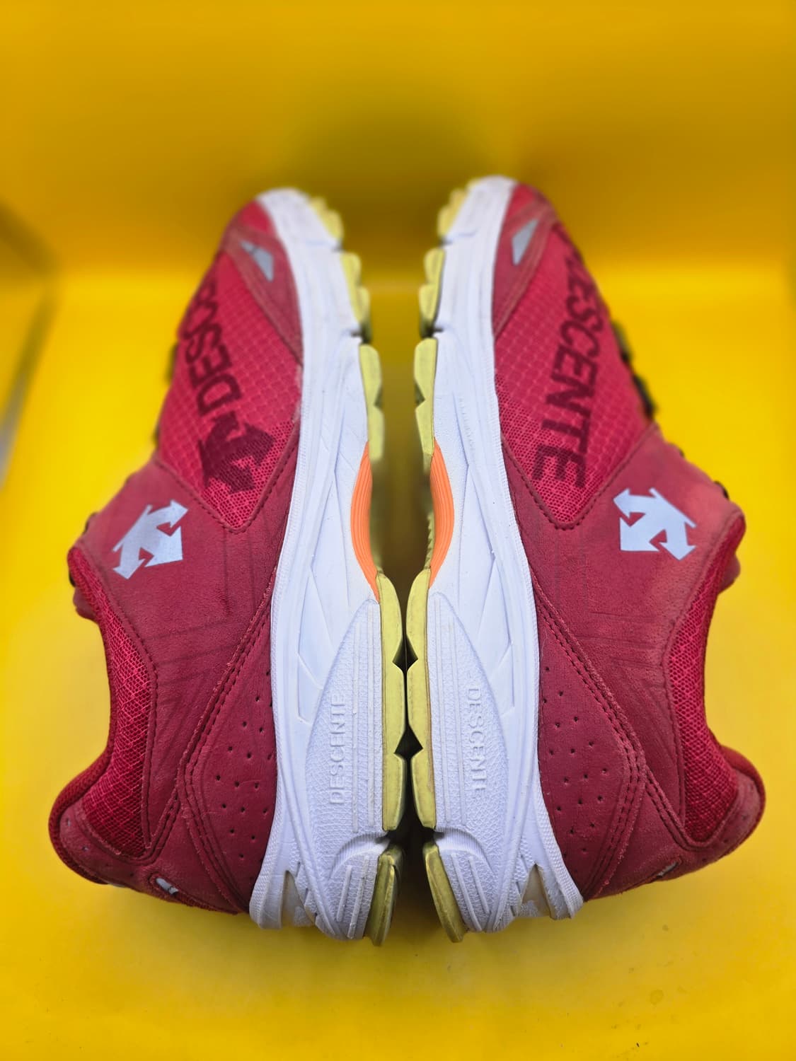 데상트 트레킹화/운동화 레드 265 (보아 다이얼) 상품이미지5