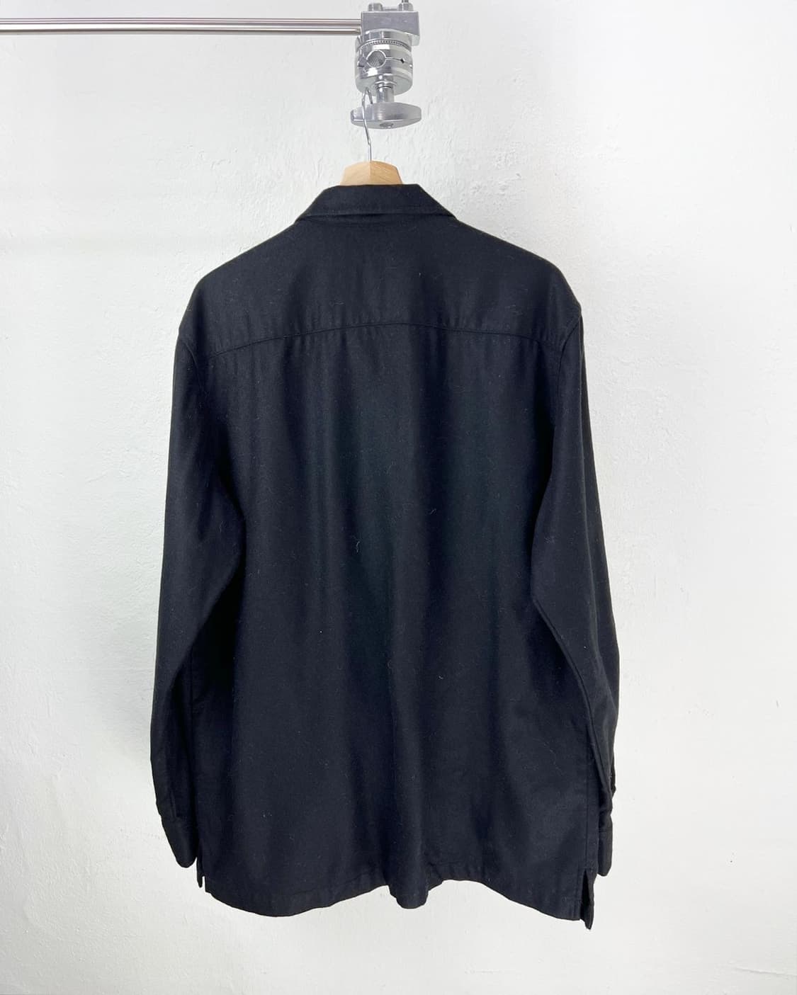 팬들턴 블랙 울 혼방 포켓 집업 자켓 상품이미지4