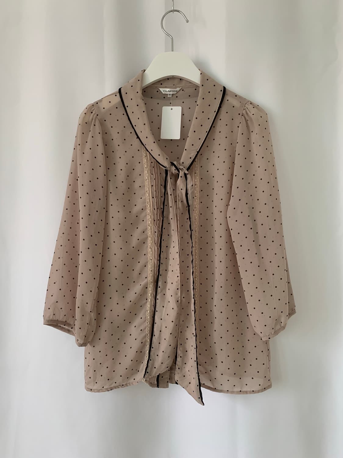 빈티지 도트 블라우스 코디세트 상품이미지2