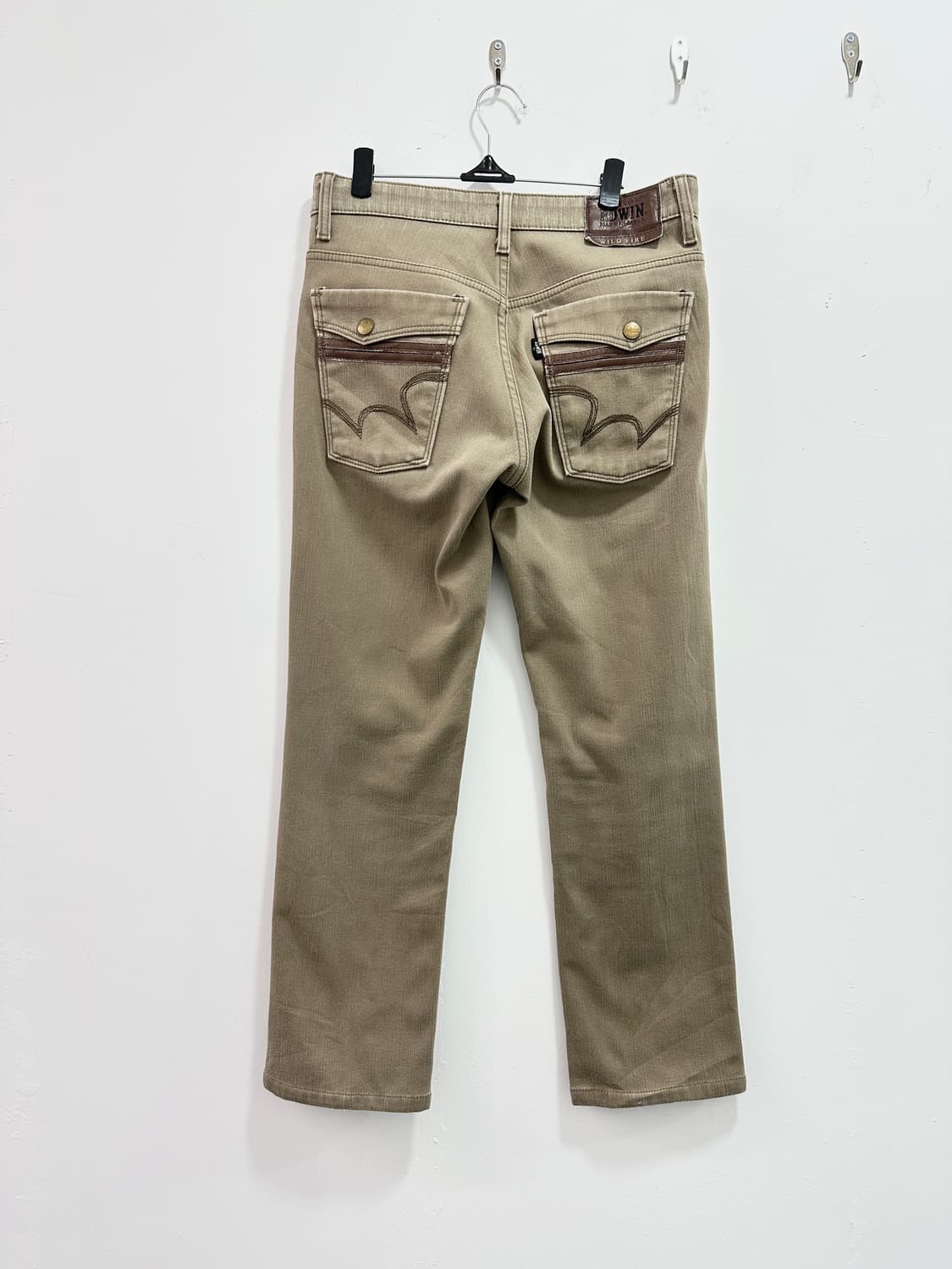 EDWIN WILDFIRE jersey back leather 상품이미지4